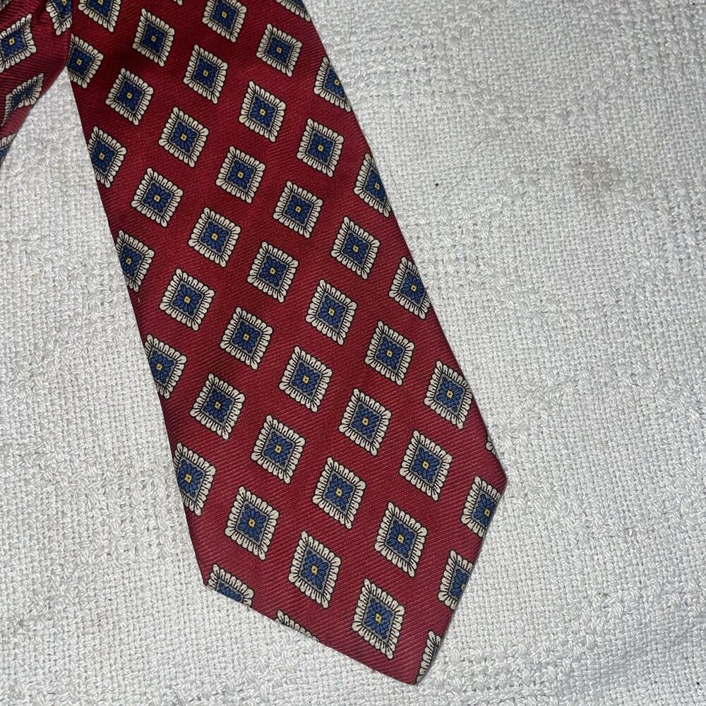 Brooks Brothers Makers Dress Tie Mens Size 56” 3.5” Pink Repp Business Formal